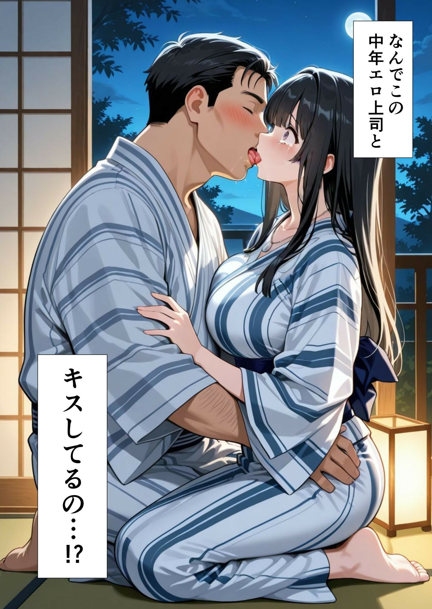 彼氏との誕生日デートで初夜を迎えるはずが...中年上司との出張相部屋で寝取られた話。 無料サンプル画像2